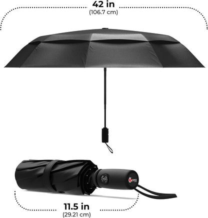 Repel_Windproof_Travel_Umbrella_-_Compact_&_Withstands_Winds_up_to_100MPH_,_Strongest_Premium_Auto_Folding_Umbrella_for_Rain_and_Sun_-_Durable,_Light_&_Portable_for_Women_&_Men_,_Fits_Backpack_&_Cars