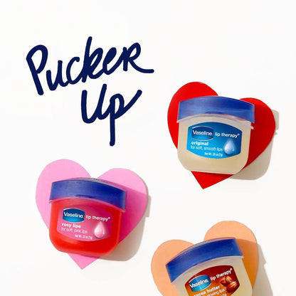 Vaseline_Lip_Therapy_Original_+_Vitamin_E,_Mini_2-Packs_(6_Jars)_–_Fragrance-Free_Lip_Balm,_Moisturizer_for_Soft,_Smooth_&_Glossy_Lips,_0.25_Oz_Ea