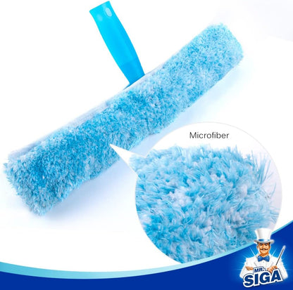 MR.SIGA_Professional_Window_Cleaning_Combo_-_Squeegee_&_Microfiber_Window_Scrubber,_14"