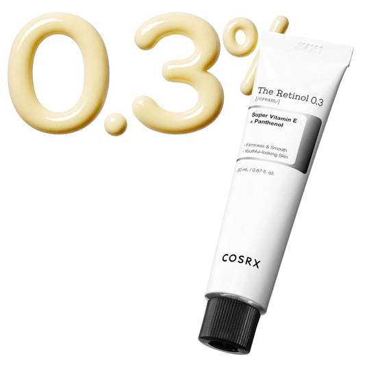 COSRX_Retinol_0.3%_Cream,_0.67_Oz,_Anti-aging_Eye_&_Neck_Cream_with_Retinoid_Treatment_to_Firm_Skin,_Reduce_Wrinkles,_Fine_Lines,_Signs_of_Aging,_Gentle_Daily_Korean_Skin_Care