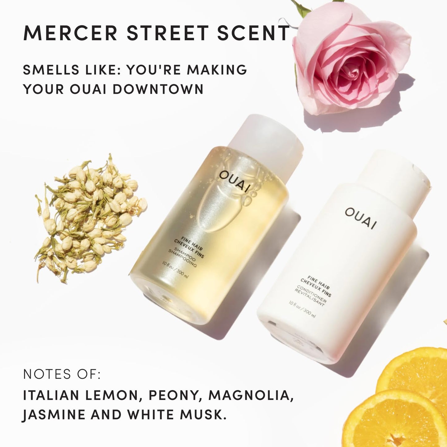 OUAI_Fine_Shampoo_and_Conditioner_Set_-_Sulfate_Free_Shampoo_and_Conditioner_for_Women_&_Men_-_Made_with_Keratin,_Marshmallow_Root,_Shea_Butter_&_Avocado_Oil_-_Free_of_Parabens_&_Phthalates_(10_Fl_Oz)
