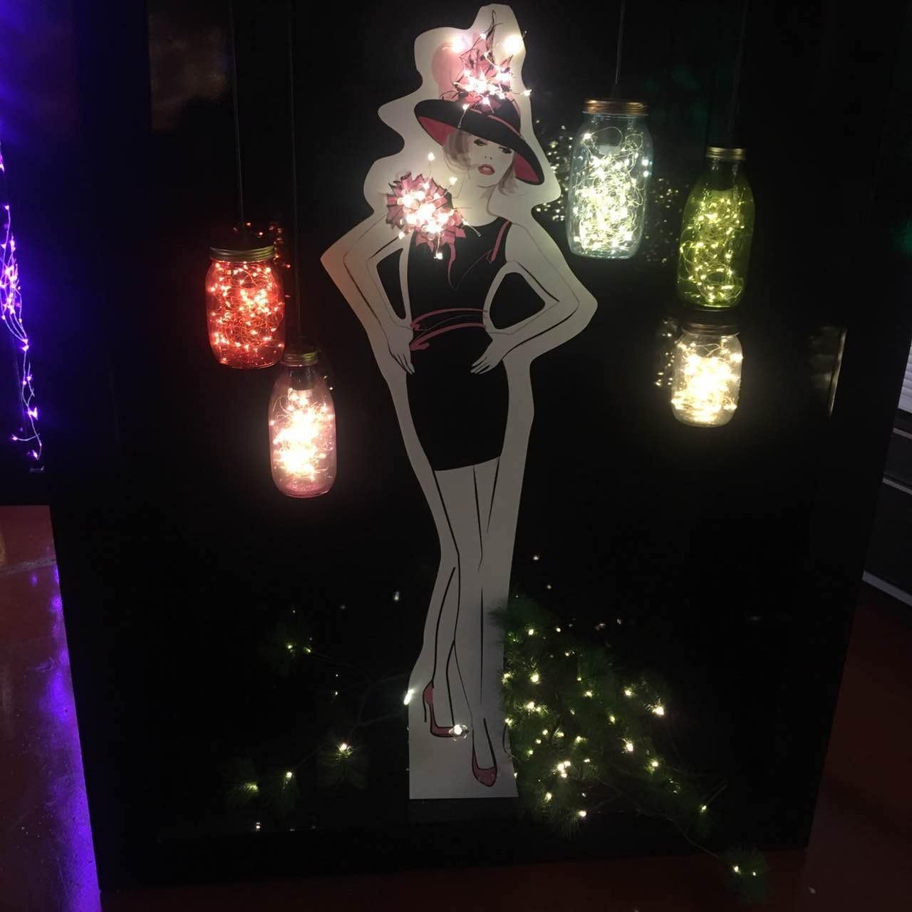 2_Pack_Battery_Operated_Mini_Lights,Indoor_Led_Fairy_Lights_with_Timer_6_Hours_on/18_Hours_off_for_Wedding_Party_Decorations,50_Count_Leds,17_Feet_Silver_Wire(Cold_White)
