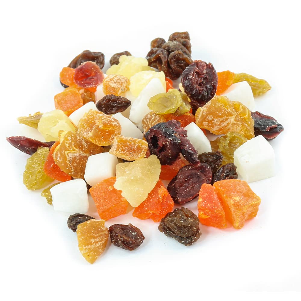 Oregon Farm Fresh Snacks Dried Fruit Mix – Snack Mix With Dried Cranberries, Coconut, Mango &amp;amp; Raisins - Healthy Adult &amp;amp; Kids Snacks - USA Made (24oz)