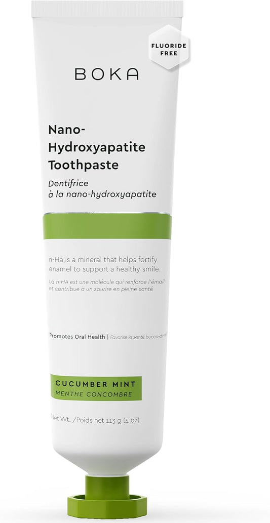 Boka_Fluoride_Free_Toothpaste,_Nano_Hydroxyapatite_Toothpaste,_Appropriate_for_Sensitive_Teeth_-_for_Adult,_Kids_Oral_Care_-_Cucumber_Mint_Flavor,_4_Fl_Oz_1Pk