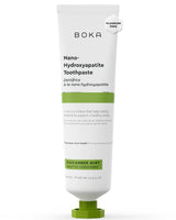 Boka Fluoride Free Toothpaste, Nano Hydroxyapatite Toothpaste, Appropriate for Sensitive Teeth - for Adult, Kids Oral Care - Cucumber Mint Flavor, 4 Fl Oz 1Pk