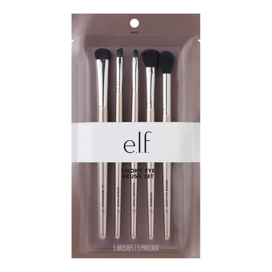 e.l.f._Smoky_Eye_Brush_Kit,_5-Piece_Makeup_Brush_Kit_For_Creating_A_Smoky_Eye_Look,_Apply_&_Blend_Eyeshadow,_Vegan_&_Cruelty-Free