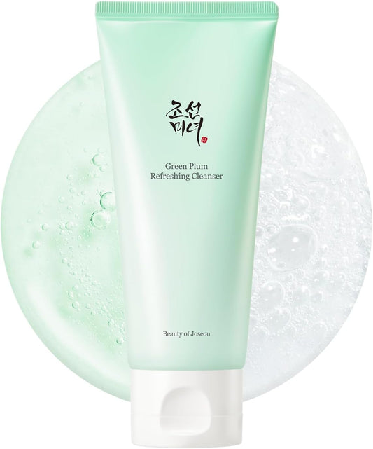 Beauty_of_Joseon_Green_Plum_Refreshing_Cleanser_Gel_Type_Deep_Pore_Cleansing,_Acne_Face_Wash,_Blackhead_Remover_for_All_Skin_Types,_Korean_Skincare_100ml,_3.38_fl.oz