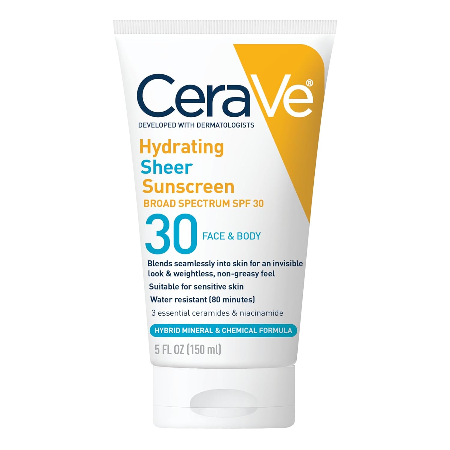 CeraVe_Hydrating_Sheer_Sunscreen_with_SPF_30_for_Face_and_Body,_Mineral_&_Chemical_Sunscreen_for_Men_&_Women_with_Zinc_Oxide,_Hyaluronic_Acid_and_Ceramides,_Paraben-Free_+_Fragrance-Free,_5_Ounces