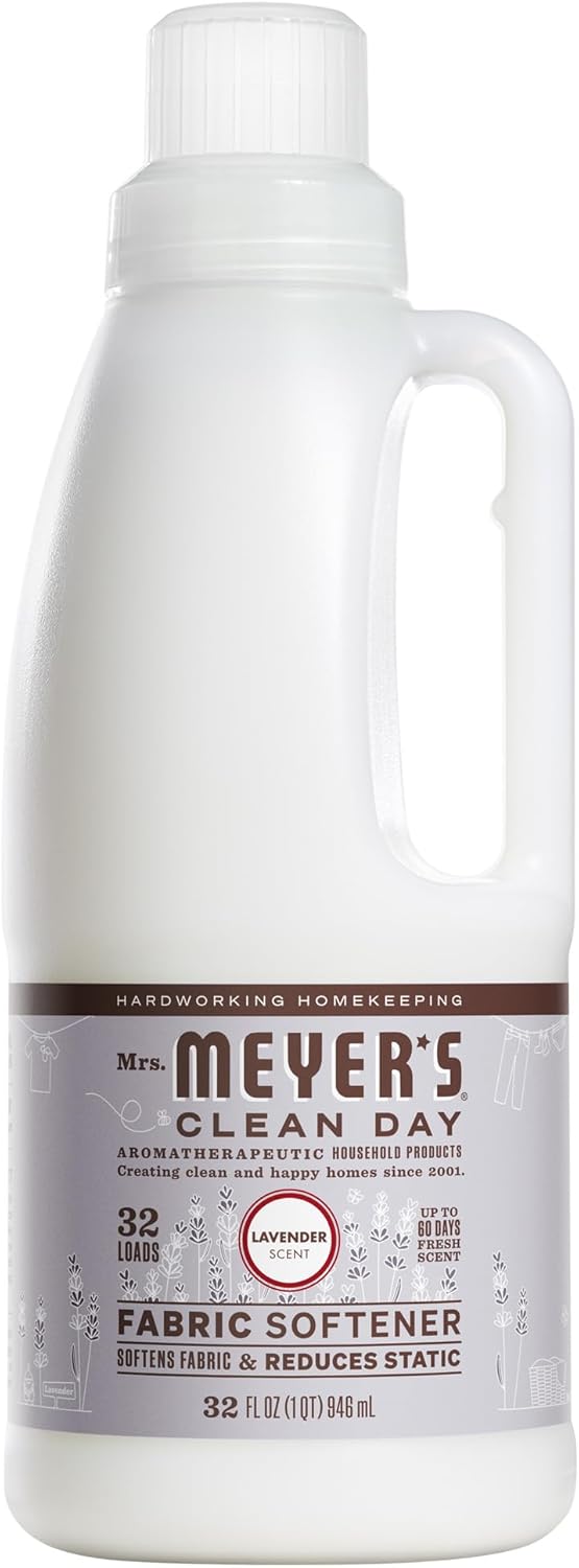 MRS._MEYER'S_CLEAN_DAY_Liquid_Fabric_Softener,_Infused_with_Essential_Oils,_Paraben_Free,_Lavender,_32_oz_(32_Loads)