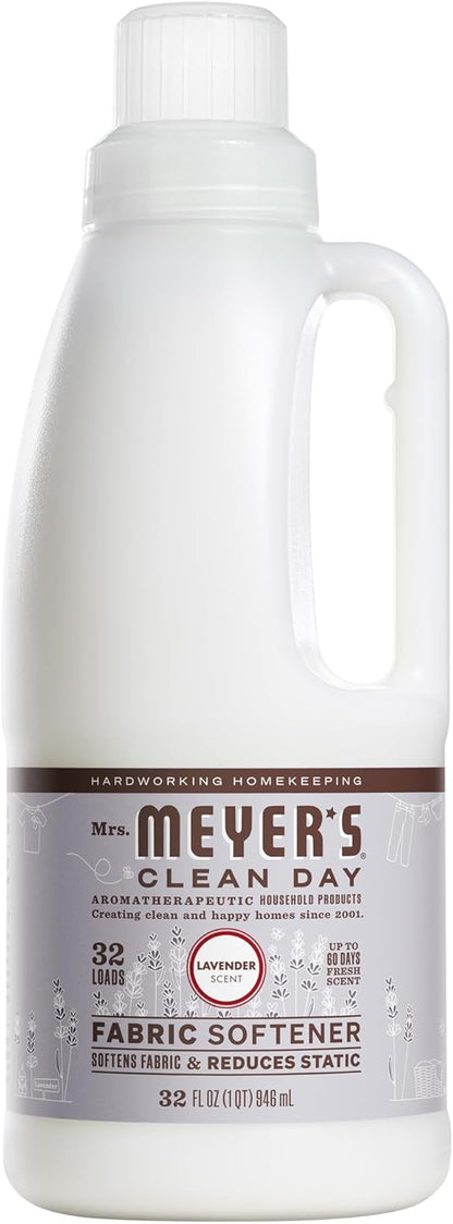 MRS._MEYER'S_CLEAN_DAY_Liquid_Fabric_Softener,_Infused_with_Essential_Oils,_Paraben_Free,_Lavender,_32_oz_(32_Loads)