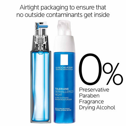 La_Roche-Posay_Toleriane_Dermallergo_Night_Cream_for_Face,_Intense_Soothing_Moisturizer_with_Vitamin_E,_Allergy_Tested,_for_Sensitive_Skin,_Formerly_Toleriane_Ultra_Night