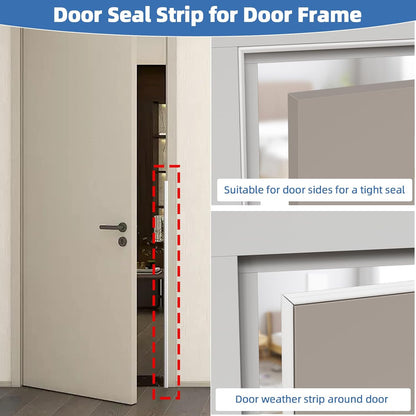 118”Wedge_Weather_Stripping_Door_Seal_Strip_for_Door_Frame,Self-Adhesive_Window_Insulation_for_Winter,Dark_Foam_Gap_Filler_for_Light_Noise_Blocker,Front_Exterior_Door_Side_Draft_Stopper,White