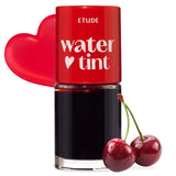 ETUDE Dear Darling Water Tint Cherry Ade (21AD) | Vivid Color Lip Stain with Moisturizing Weightless & Non-sticky Finish Lip Stain | Smudge-proof & Lightweight Lip Tint | K-beauty Gloss Lipgloss Lipstick Makeup Glossy Cosmetic Lip Care Moisturizer