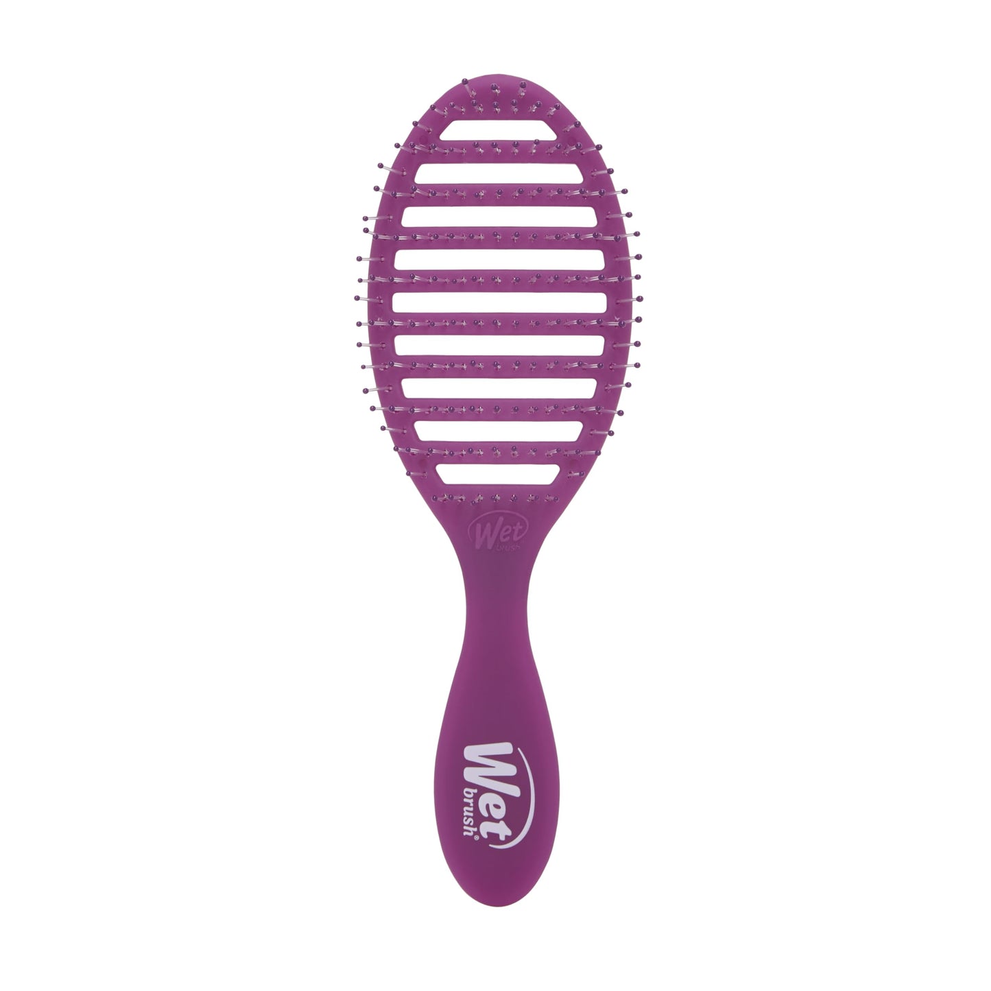 Wet Brush Speed Dry Hair Brush, Purple Frost - Vented Design &amp;amp; Soft HeatFlex Bristles Are Blow Dry Safe - Ergonomic Handle Manages Tangles - Pain-Free Hair Accessories