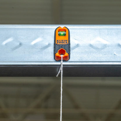 Klein_Tools_MSF100_Magnetic_Stud_Finder_and_Level,_Compact,_Wood_and_Metal_Detector_with_Bubble_Vial_for_Accurate_Markings,_Felt_Pad_Backing