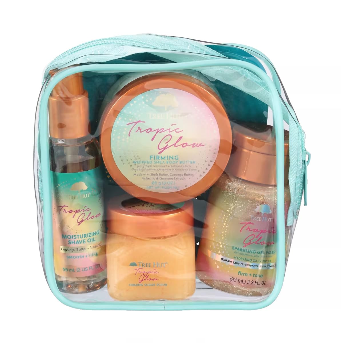 Tree_Hut_Tropic_Glow_Everything_Shower_Gift_Set_for_Women,_Exfoliating_Body_Scrub,_Body_Wash,_Shave_Oil_&_Body_Butter,_Self_Care_Gift_Set,_Hydrating_&_Moisturizing_with_Shea_Butter,_Travel_Size