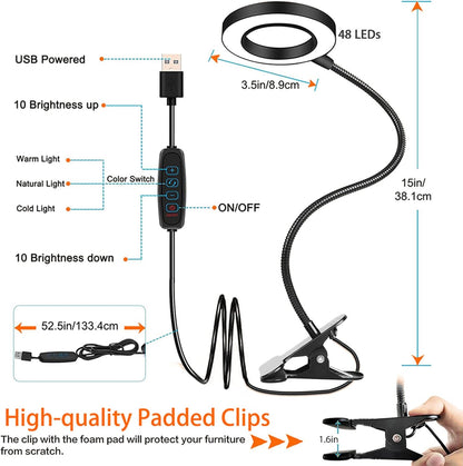 Clip_on_Light_LED_Reading_Book_Study_Lamp_3_Color_Modes_10_Brightness_Eye_Protection_360°_Flexible_Gooseneck_Student_Dormitory_Office_Desk_Lamp_at_Night_in_Bed
