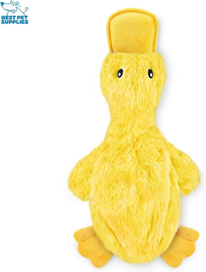 Best_Pet_Supplies_Interactive_Squeaky_Dog_Chew_Toy,_Ideal_Dog_Toys_for_Chewers,_Small,_Medium_&_Large_Dogs,_and_Fetch_Lovers_-_Crinkle_Duck_(Yellow),_Large