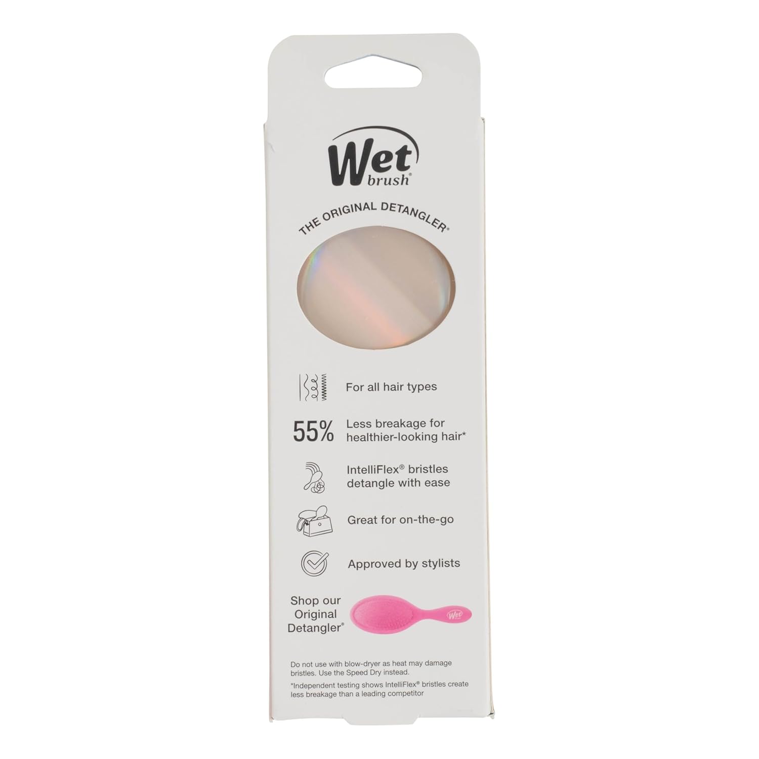 Wet_Brush_Mini_Detangler_Hair_Brush,_Cream_(Iridescence_Icon),_Detangling_Travel_Hairbrush,_Ultra-Soft_IntelliFlex_Bristles_Glide_Through_Tangles_with_Ease,_Pain-Free,_All_Hair_Types,_Limited_Edition