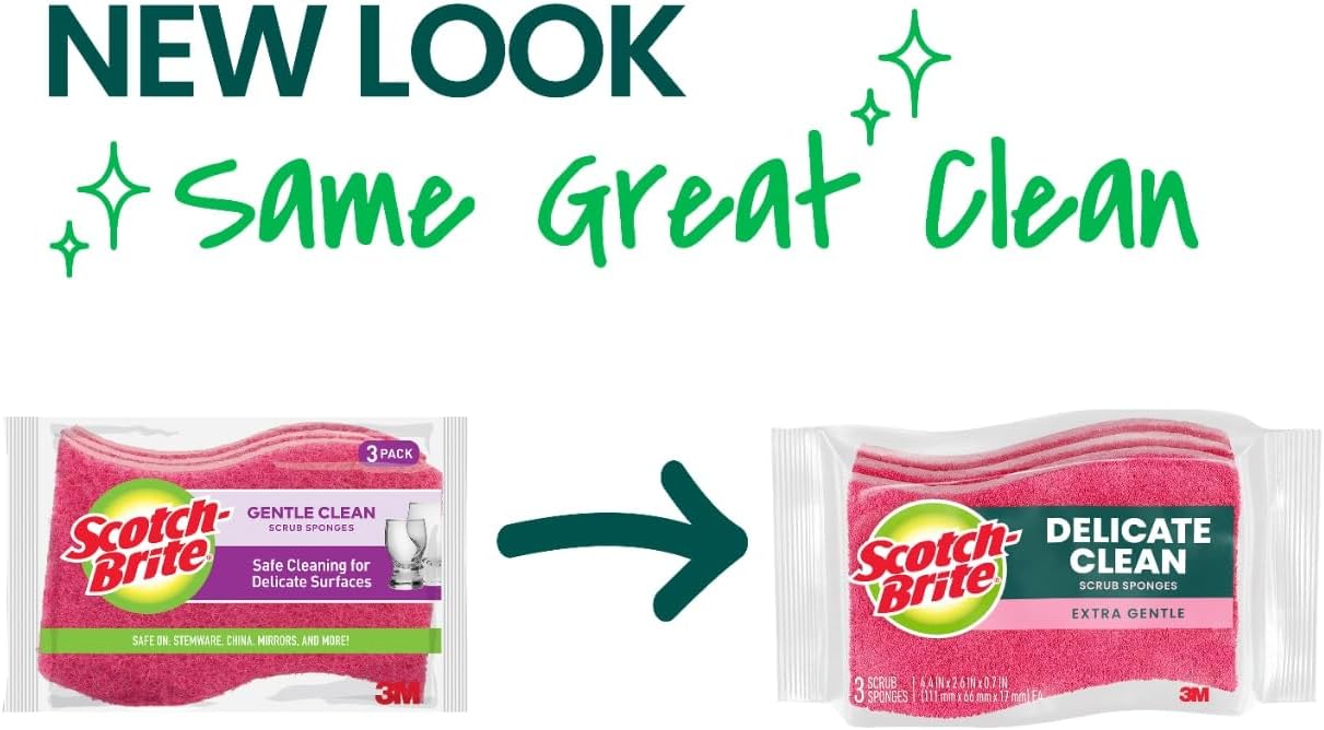 Scotch-Brite_Delicate_Clean_Non-Scratch_Scrub_Sponge,_3_Nonscratch_Kitchen_Sponges_for_Gentle_Cleaning_of_Porcelain,_Fine_china,_Stemware,_Nonstick_Pots_and_Pans,_Mirrors,_Faucets,_and_More