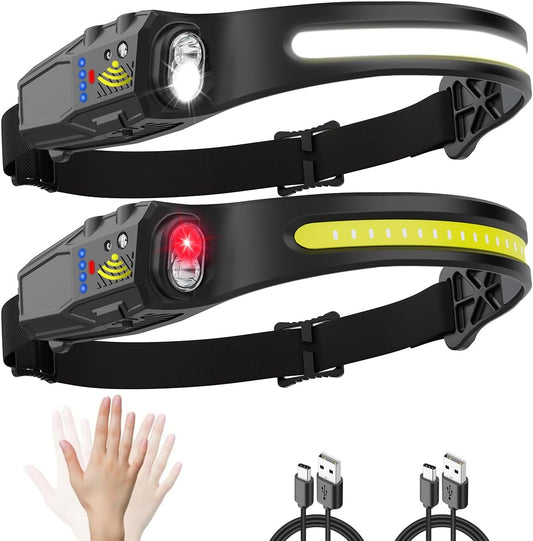 Headlamp_Rechargeable_2Pack,_230°_Wide_Beam_Head_Lamp,_LED_Headlamp_with_Motion_Sensor,_7Mode_Head_Lights_for_Forehead,_Bright_Headlamps_for_Adults,_Red_Light_Headlight,_Hard_Hat_Light,_Camping_Gear