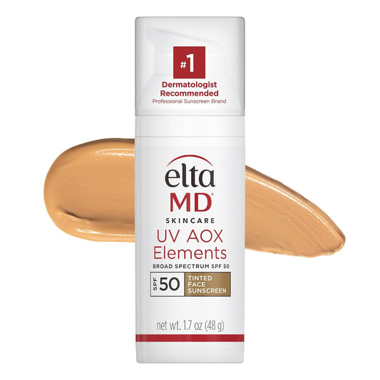 EltaMD_UV_AOX_Elements_Tinted_Face_Sunscreen,_SPF_50,_100%_Tinted_Mineral_Sunscreen_for_Sensitive_Skin_and_Dry_Skin_with_Antioxidants,_1.7_oz_Pump