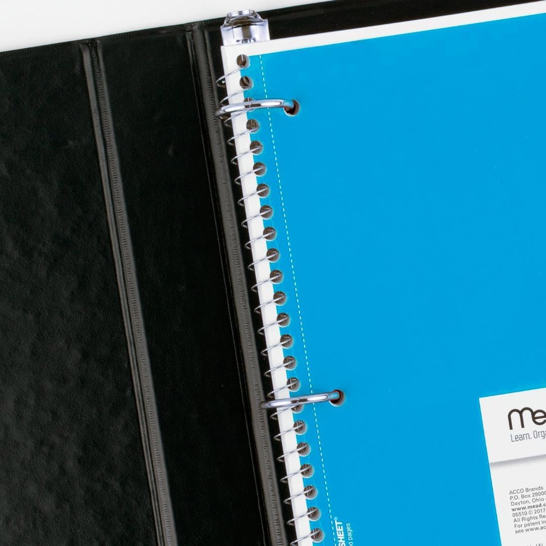 Mead_Spiral_Notebook,_6_Pack,_1_Subject,_Wide_Ruled_Paper,_7-1/2"_x_10-1/2",_70_Sheets_per_Notebook,_Colors_Will_Vary_(930201-ECM25)