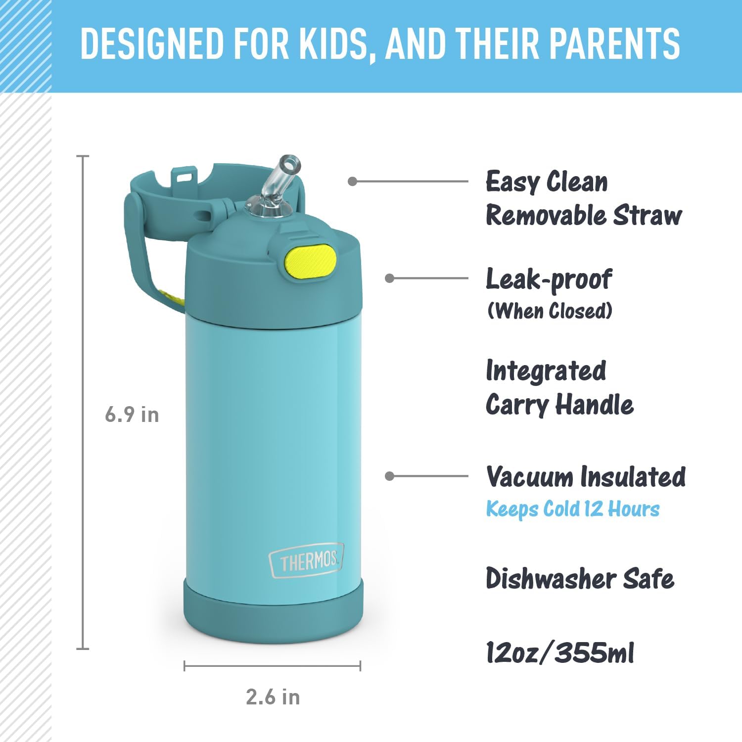 THERMOS_FUNTAINER_Water_Bottle_with_Straw_-_12_Ounce_-_Kids_Stainless_Steel_Vacuum_Insulated_Water_Bottle_with_Lid,_Blue/Green