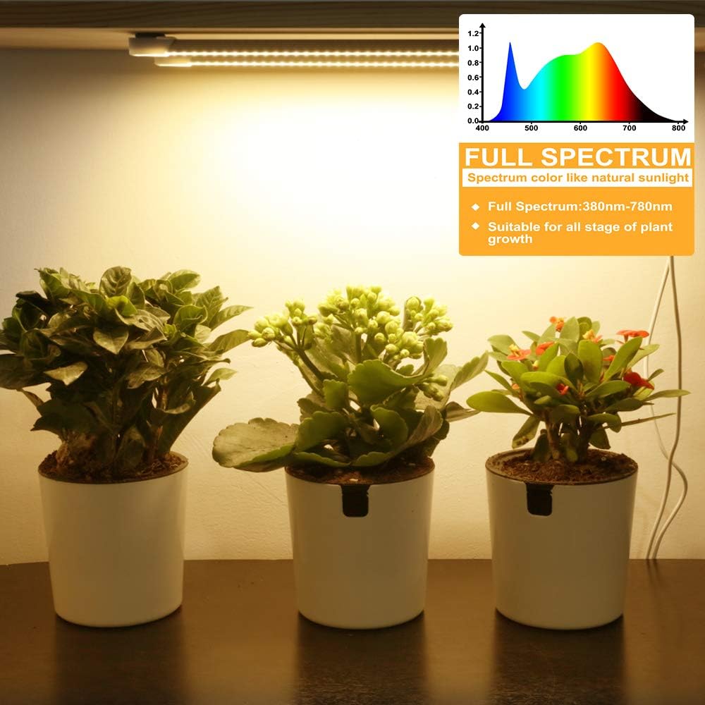 Mosthink_LED_Plant_Grow_Light_Strips_Full_Spectrum_for_Indoor_Plants_with_Auto_ON/Off_Timer,_48_LEDs_/_4_Dimmable_Levels,_Sunlike_Grow_Lamp_for_Hydroponics_Succulent