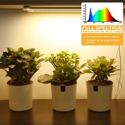 Mosthink_LED_Plant_Grow_Light_Strips_Full_Spectrum_for_Indoor_Plants_with_Auto_ON/Off_Timer,_48_LEDs_/_4_Dimmable_Levels,_Sunlike_Grow_Lamp_for_Hydroponics_Succulent