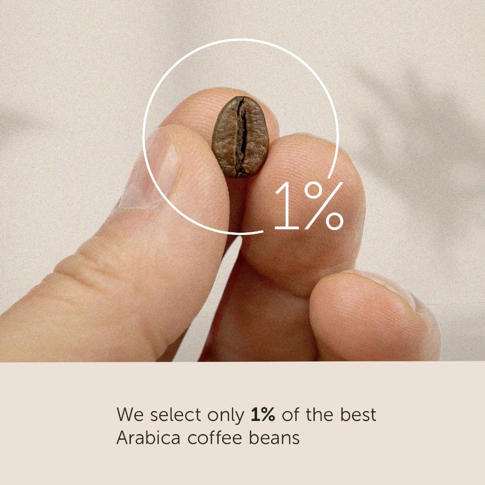 Illy_Coffee_K_Cups_-_Pods_For_Keurig_Machines_–_Classico_Decaf_Roast_–_Notes_of_Caramel_-_Mild,_Flavorful_&_Balanced_Flavor_-_No_Preservatives_–_10_Count
