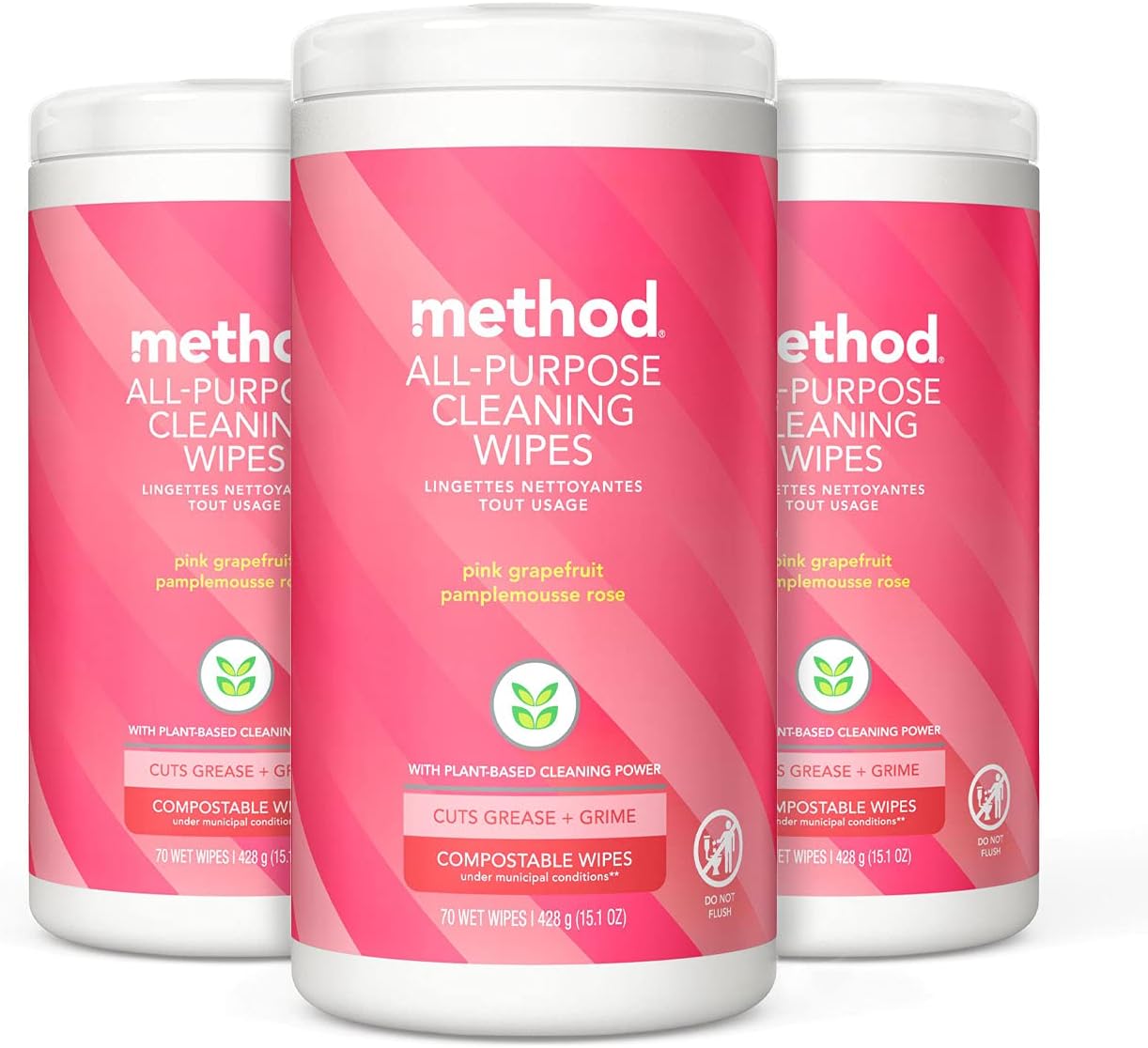 Method_All-Purpose_Cleaning_Wipes,_Pink_Grapefruit,_Multi-Surface,_Compostable,_70_Count_(Pack_of_3)