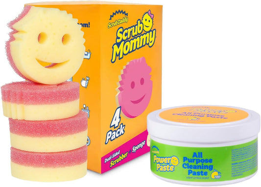 Scrub_Daddy_Sponges_&_PowerPaste_XL_Value_Pack_-_4_Scrub_Mommy_Multipurpose_Dish_Sponges_&_PowerPaste_XL_All-Purpose_Cleaning_Paste_-_Scratch-Free,_Multi-Surface_Household_Cleaning_Supplies_Kit_(5ct)