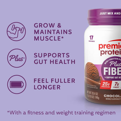 Premier_Protein_Powder_Plus_Fiber,_Chocolate,_25g_Protein,_7g_Fiber_to_Support_Gut_Health,_No_Added_Sugar_(17_Servings)