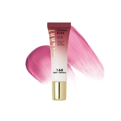 Milani Cheek Kiss Liquid Blush Makeup, Lightweight, Blendable &amp;amp; Buildable for Radiant Flushed Cheeks, Skin-Loving Formula - Berry Smooch