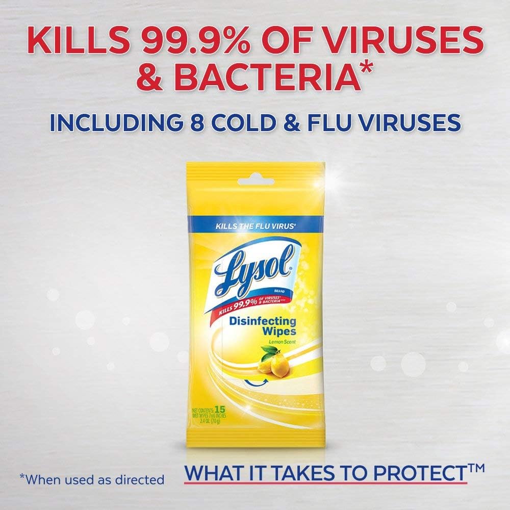 Lysol_Disinfecting_Wipes_To-Go_Pack,_Lemon_Scent,_15_Count_(Pack_of_2)