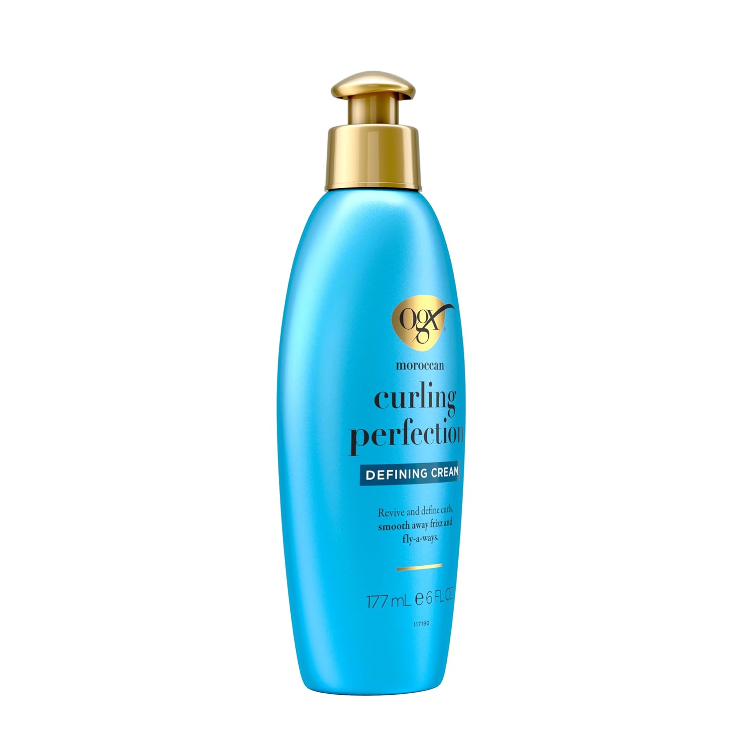 OGX_Argan_Oil_of_Morocco_Curl-Defining_Styling_Cream,_Anti-Frizz_Curl_Cream_for_Curly_Hair_&_All_Textures,_Cold-Pressed_Argan_Oil,_Paraben-Free,_Sulfate-Free_Surfactants,_Curly_Hair_Products,_6_oz