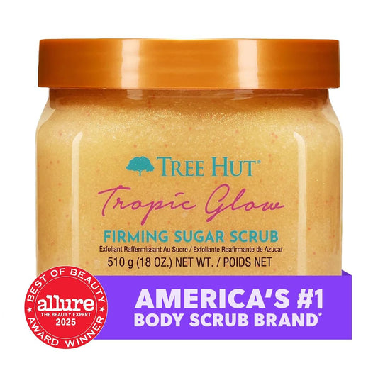 Tree_Hut_Tropic_Glow_Body_Scrub,_Exfoliating_&_Hydrating_Sugar_Scrub_with_Shea_Butter_&_Essential_Oils,_Smooth_Skin,_Body_Exfoliator_For_All_Skin_Types,_Self_Care_Gifts_for_Women,_Vegan,_18_Oz