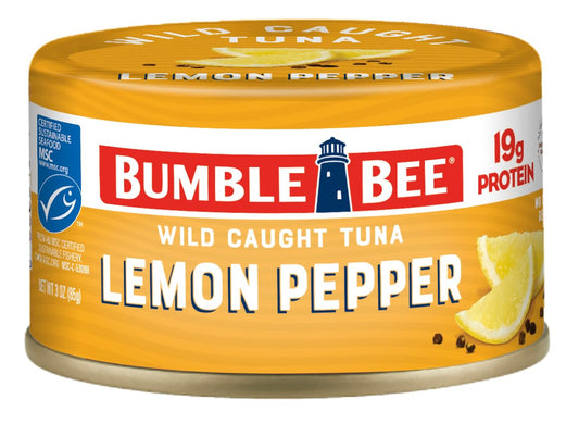 Bumble_Bee_Snackers_Lemon_Pepper_-_19g_Protein_per_Serving_-_No_Draining,_Ready_to_Eat_-_Wild_Caught_Skipjack_Chunk_Light_Tuna_for_Snack,_Salad,_Korean_Tuna_Bowl_-_3_oz_Easy_Open_Can_(Pack_of_1)