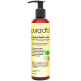 PURA D'OR Original Gold Label Anti-Thinning Shampoo - CLINICALLY TESTED - Biotin & Argan Oil – Sulfate-Free Strengthening & Volumizing for Fuller-Looking Hair, Men & Women, Natural Earthy Scent