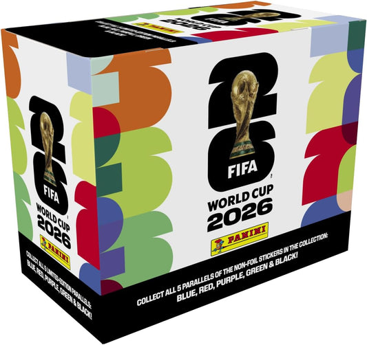 2026_Panini_FIFA_World_Cup_Sticker_Box_–_25_Sticker_Packs_–_Includes_Amazon_Parallel_Inserts_–_Official_Tournament_Collection