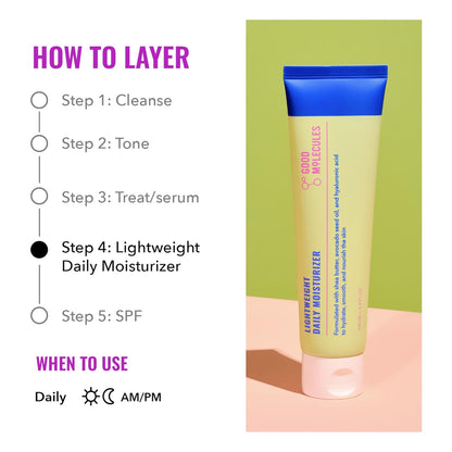 Good_Molecules_Lightweight_Daily_Moisturizer_Face_Cream_–_100_ml_/_3.38_fl_oz_-_Non-Greasy_Facial_Moisturizer_Face_Lotion_with_Shea_Butter_&_Hyaluronic_Acid