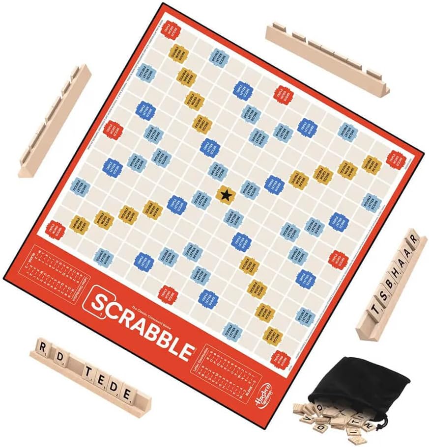 Hasbro_Gaming_Scrabble_Board_Game,_Classic_Word_Games_for_Kids_Ages_8_and_Up,_Fun_Family_Game_for_2-4_Players,_The_Classic_Crossword_Game