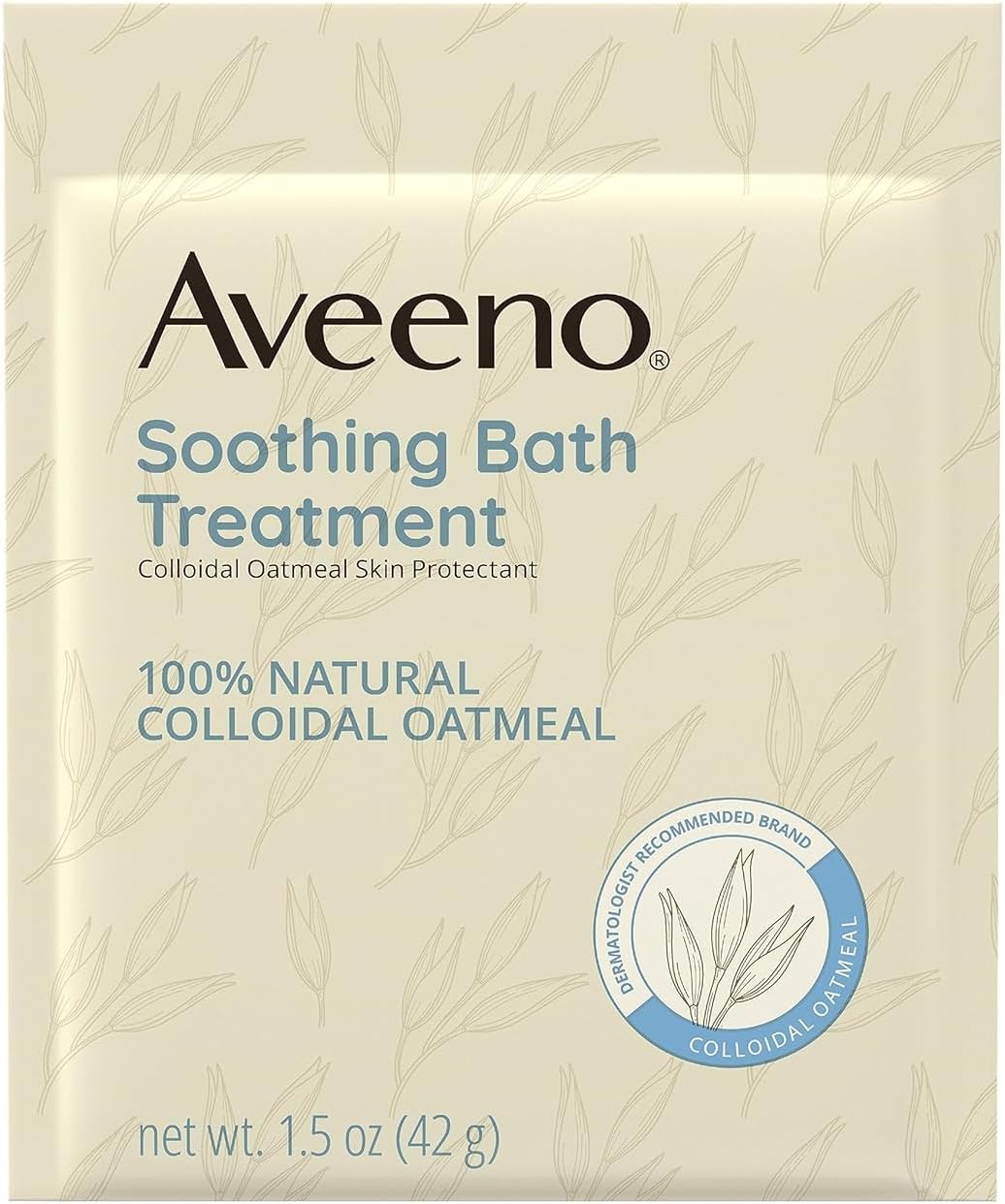 Aveeno_Fragrance_Free_Soothing_Bath_Treatment,_100%_Natural_Colloidal_Oatmeal,_Sensitive_Skin_Bath_Soak_for_Relief_of_Dry,_Itchy,_Irritated_Skin_Due_to_Eczema_&_Hives,_Bath_Packets,_8_ct._(Pack_of_2)