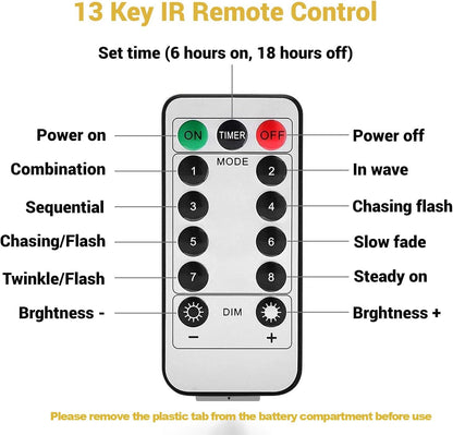 2_Pack_Total_200_LED_Fairy_Lights_Battery_Operated_String_Lights_with_Remote_&_8_Modes,_33FT_Waterproof_Copper_Wire_Battery_Powered_Twinkle_Lights_for_Outdoor_Christmas_Parties_Decoration_Warm_White