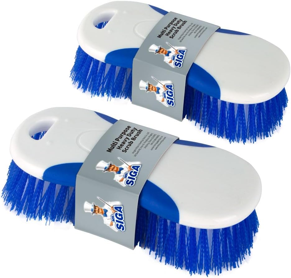 MR.SIGA_Multi_Purpose_Heavy_Duty_Scrub_Brush_-_Pack_of_2