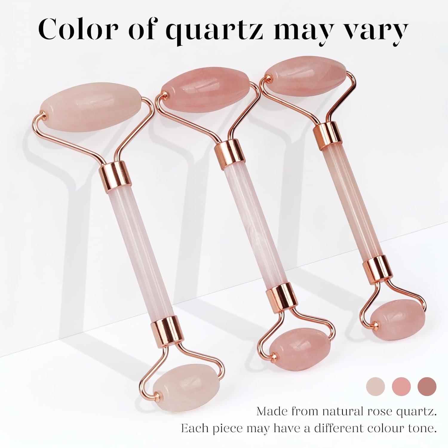 BAIMEI_IcyMe_Jade_Roller_&_Gua_Sha,_Face_Roller_Redness_Reducing_Skin_Care_Tools,_Self_Care_for_Men_Women,_Massager_for_Face,_Eyes,_Neck,_Relieve_Fine_Lines_and_Wrinkles_-_Rose_Quartz
