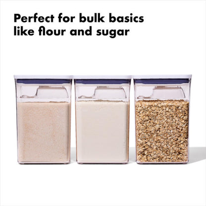 OXO_New_Good_Grips_6‑Piece_POP_Container_Bulk_Set,_Stackable_with_Attached_½_Cup_Scoops,_Panty_Organization_and_Storage