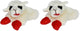 White - 6" (Pack of 2)