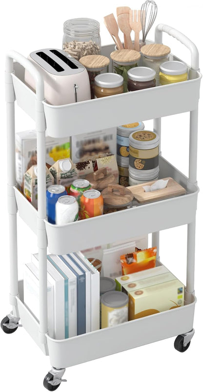 Sywhitta_3-Tier_Plastic_Rolling_Utility_Cart_with_Handle,_Multi-Functional_Storage_Trolley_for_Office,_Living_Room,_Kitchen,_Movable_Storage_Organizer_with_Wheels,_White